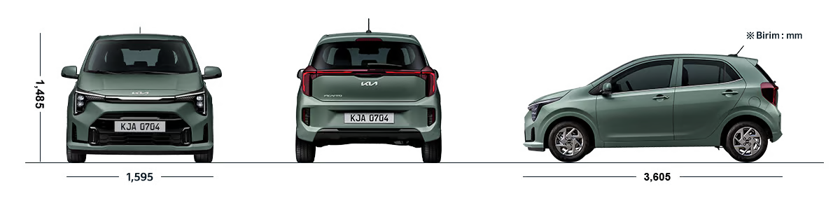 Picanto Genel Özellikler